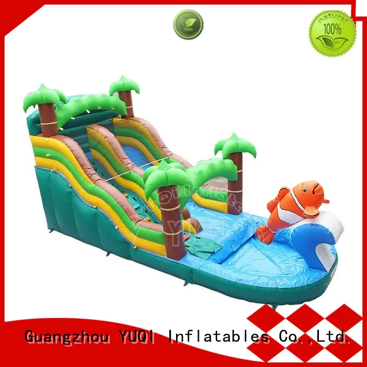 outdoor water Inflatable slide clown adult YUQI company