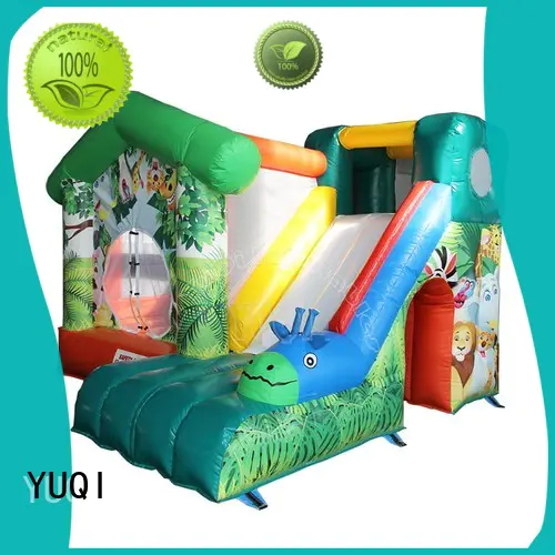 Hot jumping water slide bounce house for adults sale YUQI Brand