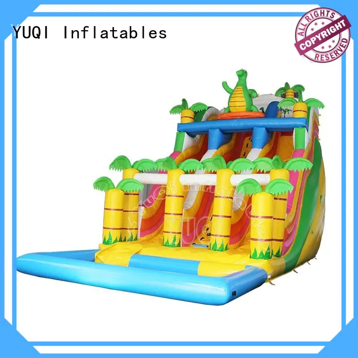 YUQI made inflatable water slide series for birthday parties