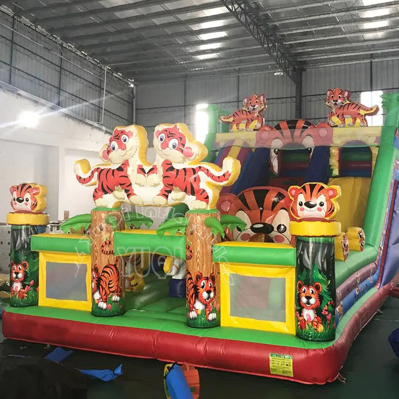 Inflatable tiger amusement park