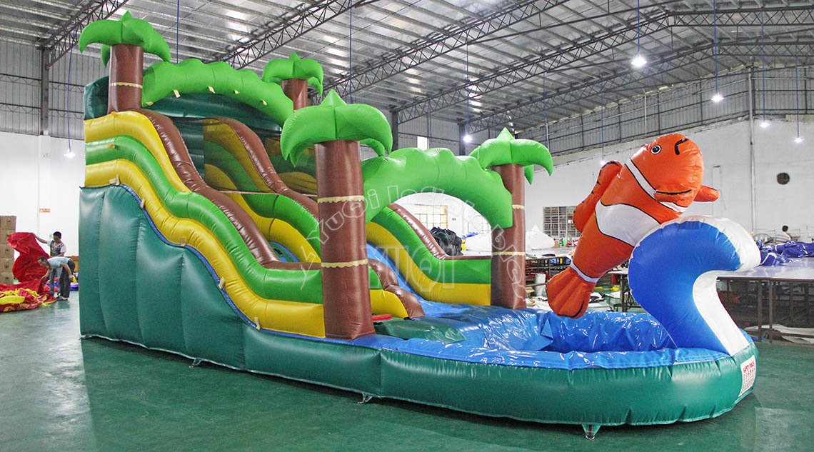 YUQI-Find Inflatable Water Slide Inflatable Water Slide For Lake From Yuqi