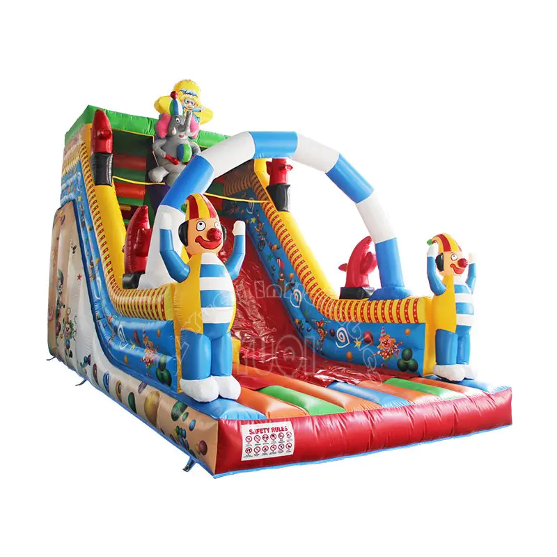 Giant inflatable children slide inflatable clown slide for sale YQ18