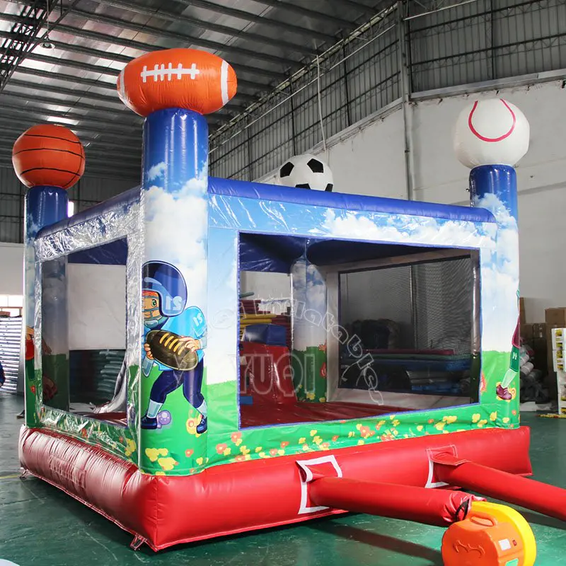 Most popular soccer design inflatable bouncer castle for sale YQ7