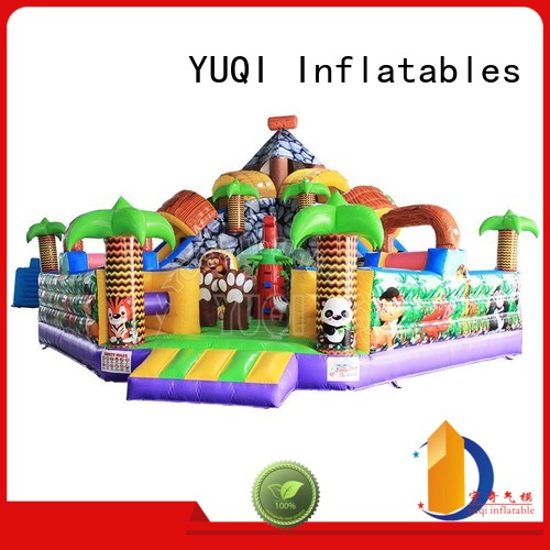 YUQI durable inflatable amusement park for sale customization for carnivals