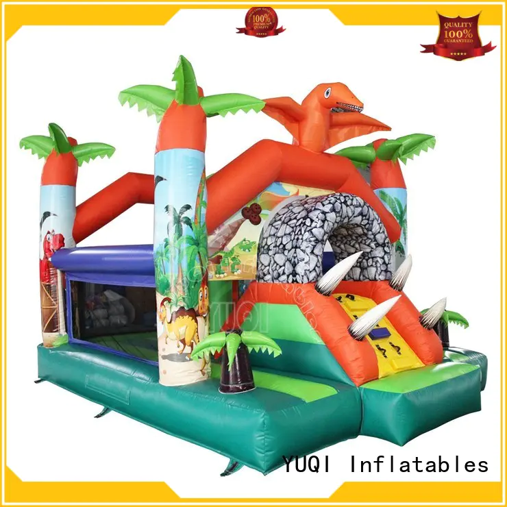 tunnel water slide bounce house for adults mouse jumping YUQI Brand