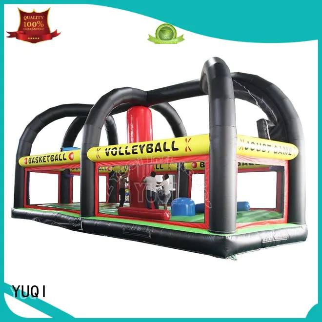 funny kids sport YUQI Brand inflatable games for adults manufacture