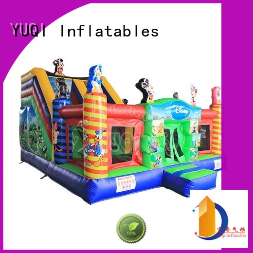 YUQI fireproof crocodile inflatable water park supplier for kid