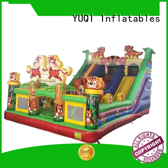 theme quality waterproof inflatable amusement park fireproof YUQI Brand