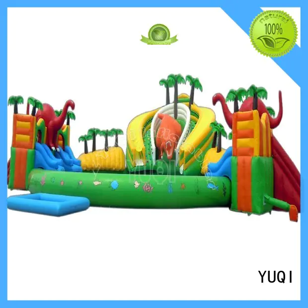 YUQI large inflatable park Supply for birthday parties