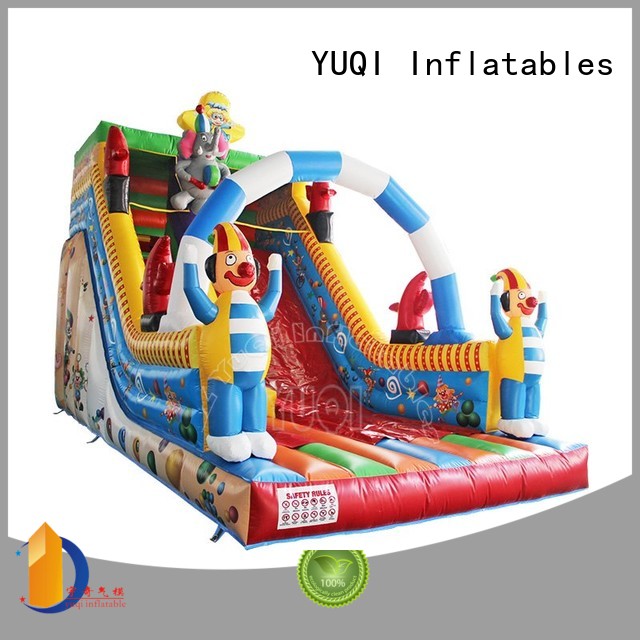 YUQI playground kids bounce house rental for business for park