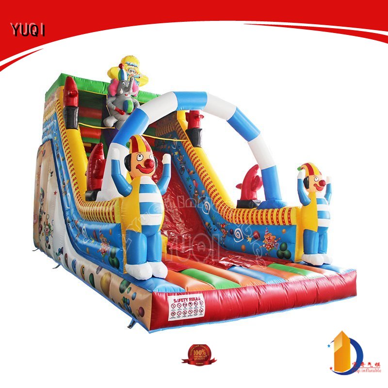Wholesale interesting inflatable water slides for adults YUQI Brand