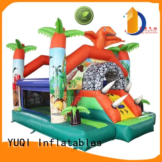 Wholesale tiger quality bounce house waterslide combo for sale YUQI Brand
