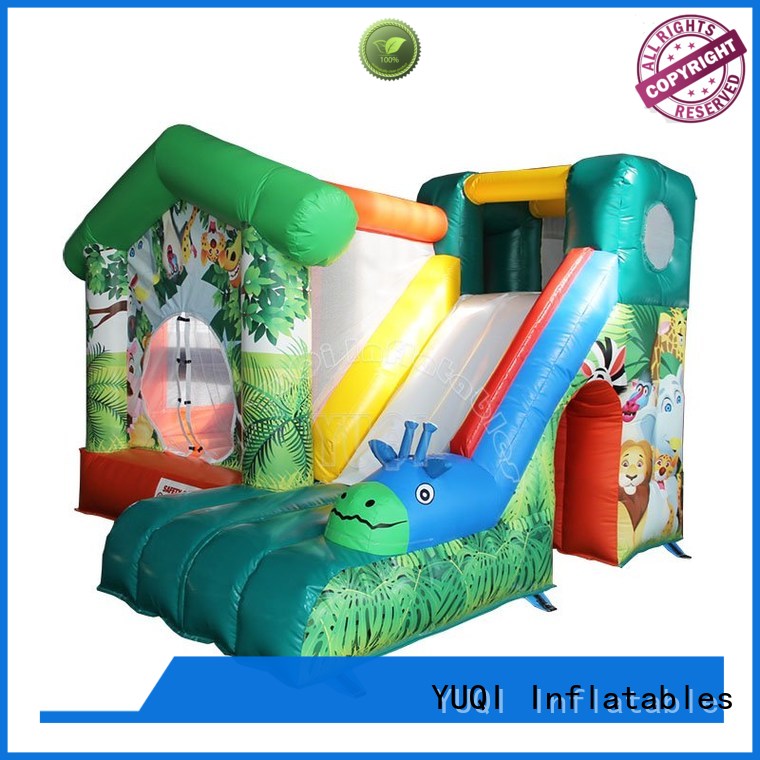 YUQI online bounce house slide combo for sale supplier for festivals