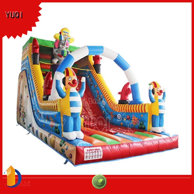 YUQI durable inflatable slip and slide wholesale for kid
