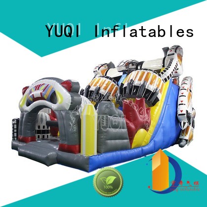waterslide floating water slide trampoline for kid YUQI