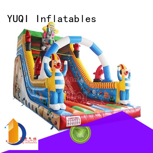 Quality YUQI Brand inflatable water slides for adults design sale