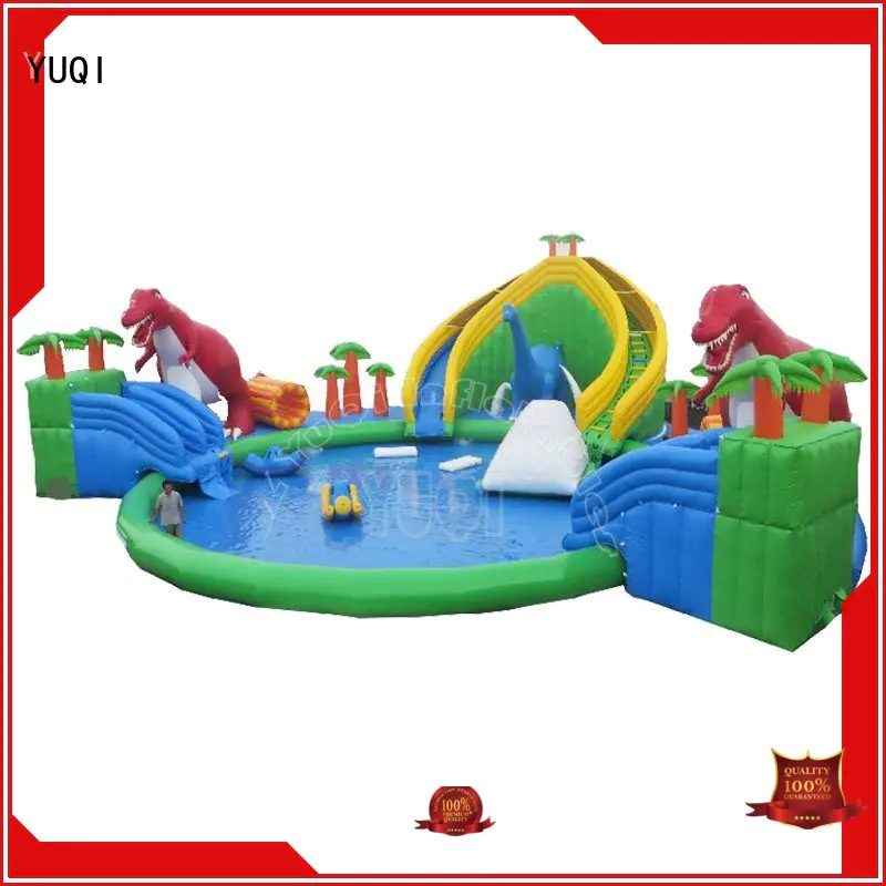giant colorful adults inflatable park land YUQI Brand