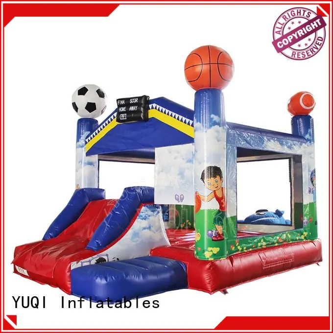 YUQI high quality cow bounce house customization for festivals