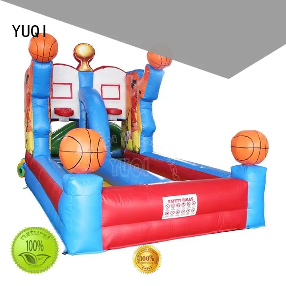 funny basketball amusement Inflatable sport games adult YUQI Brand