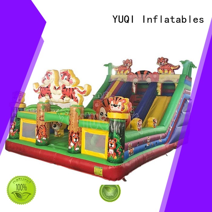 Custom crocodile inflatable water park cartoon series for park