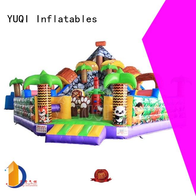dinosaur mobile quality YUQI Brand inflatable amusement park supplier