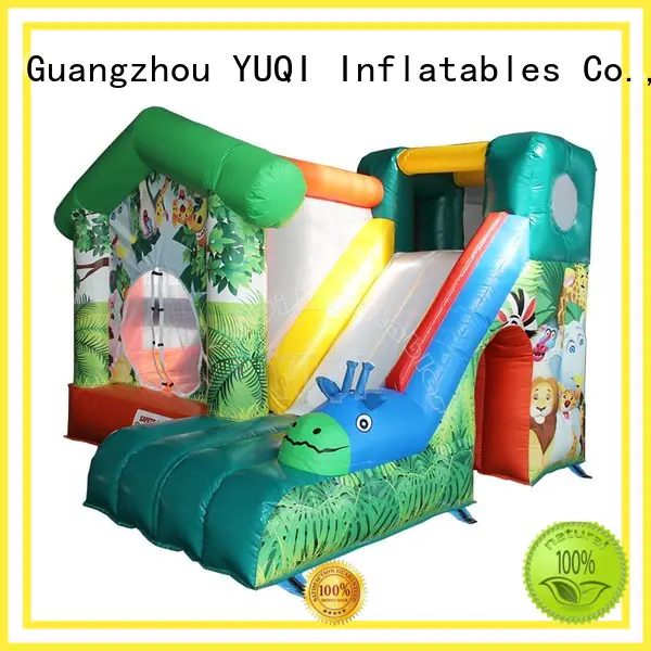 Hot water slide bounce house for adults cartoon YUQI Brand
