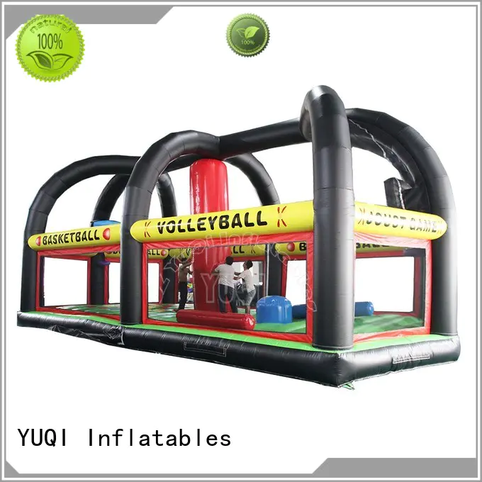 YUQI basketball Inflatable sport games customization for park