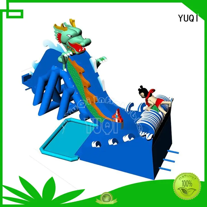 throughout Custom outdoor price inflatable park YUQI dinosaur