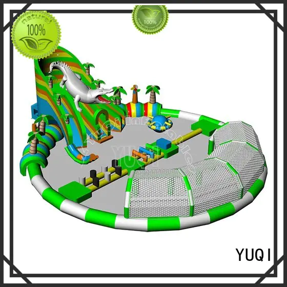 summer Custom double outdoor inflatable park YUQI professional