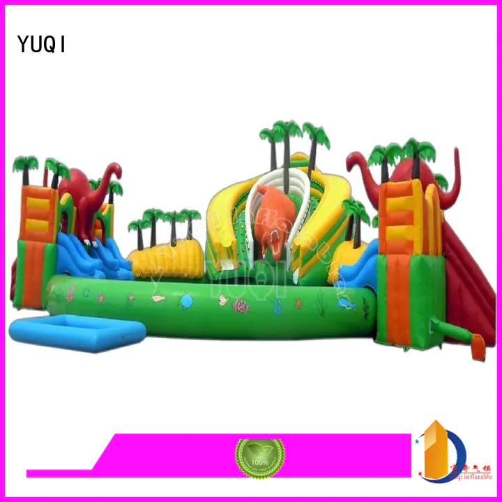 kids inflatable water park funny kid YUQI Brand inflatable park