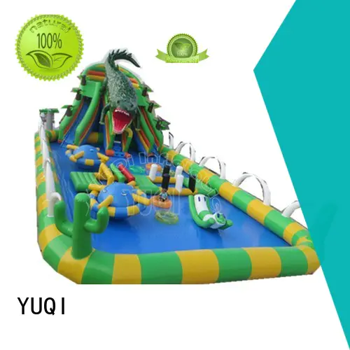 safety Inflatable water park land manufacturers for adult