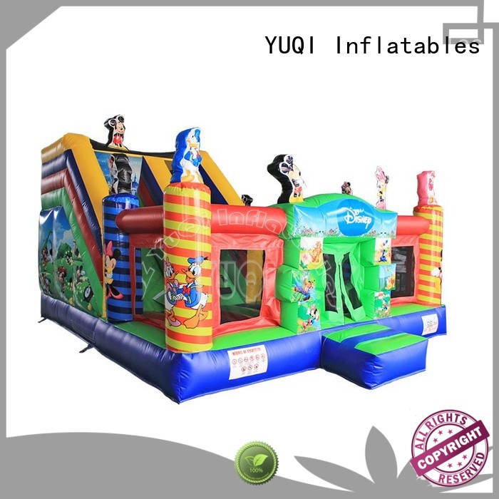 waterproof bouncer disney inflatable theme park YUQI Brand
