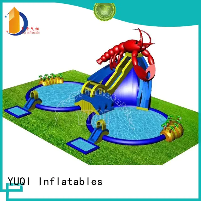 YUQI high quality inflatable splash park manufacturer for carnivals