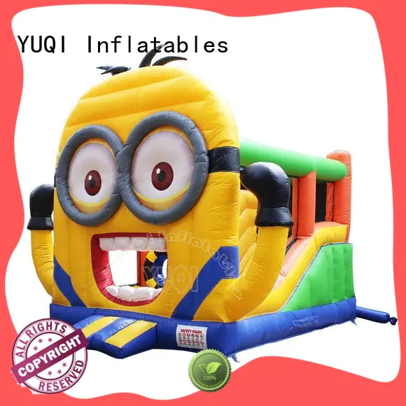 YUQI durable bouncy slide Supply for carnivals