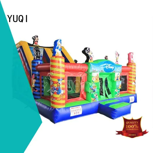 YUQI tiger inflatable water products wholesale for birthday parties