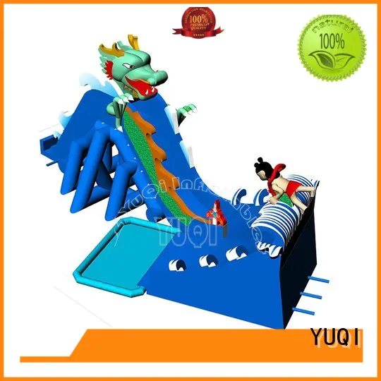 pa Inflatable land water park wholesale for festivals