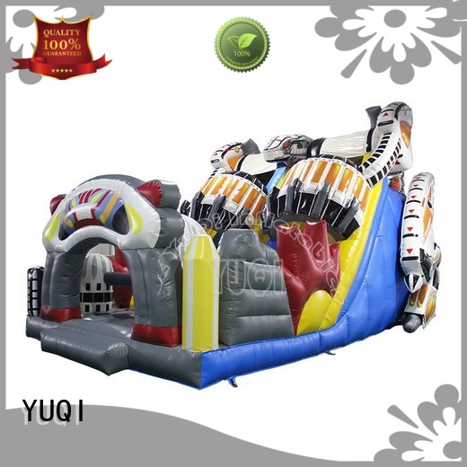 YUQI rock blow up slide rental series for kid