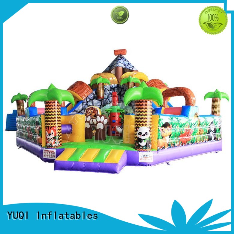 YUQI custom inflatable amusement park manufacturer for birthday parties