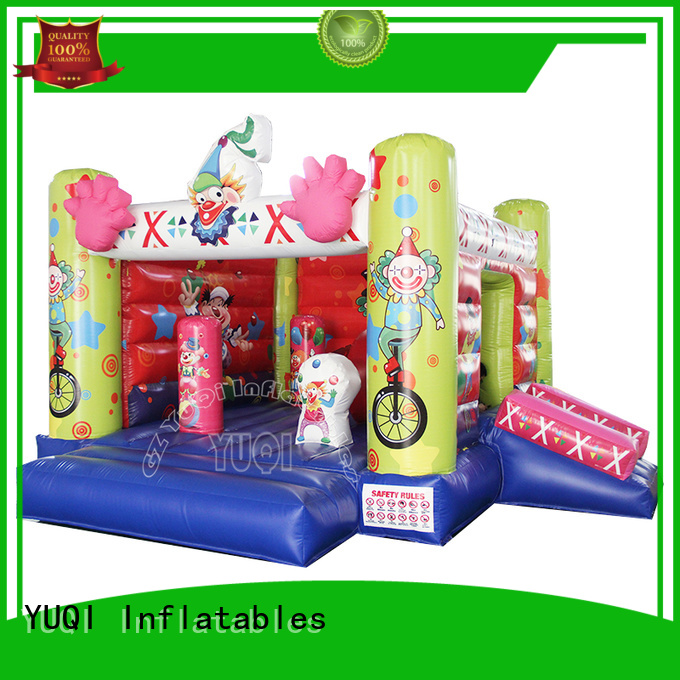 YUQI Brand made indoor bounce house bouncy supplier