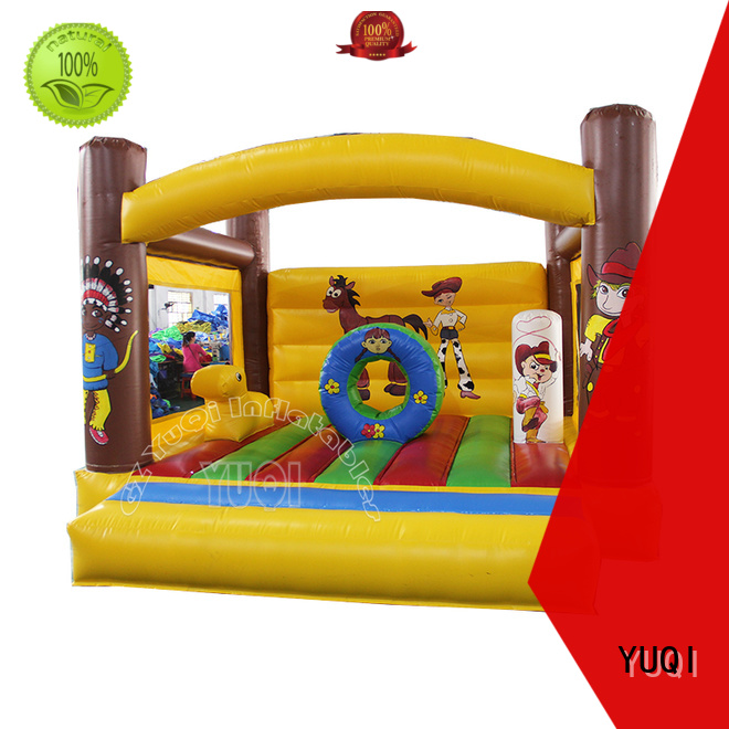 YUQI jumping blow up bounce house manufacturer for park