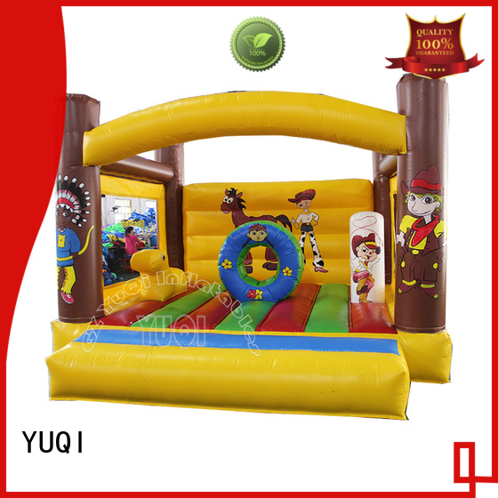 indoor bounce house crazy summer inflatable bouncers YUQI Brand