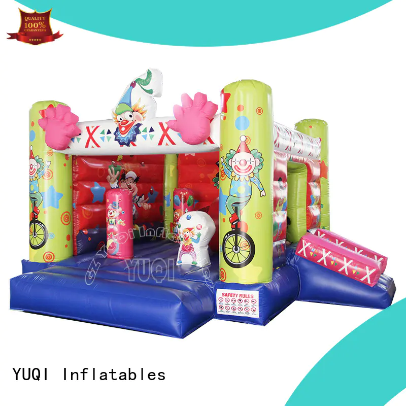 YUQI beautiful bounce house manufacturers supplier for adult
