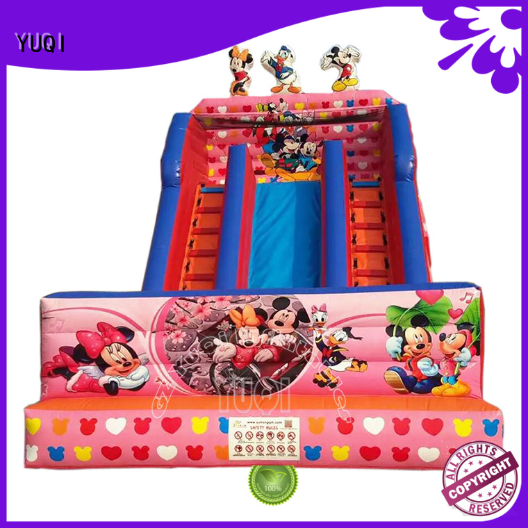 forest inflatables with water slide supplier for adult YUQI