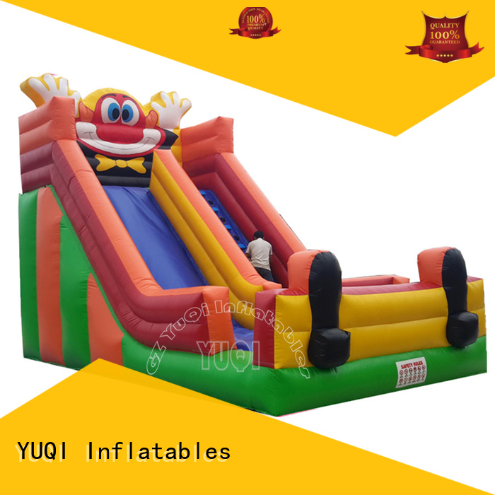 Quality YUQI Brand inflatable water slides for adults pvc sale