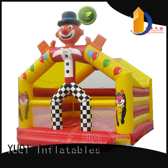 Hot jumping inflatable bouncers lovely happy YUQI Brand