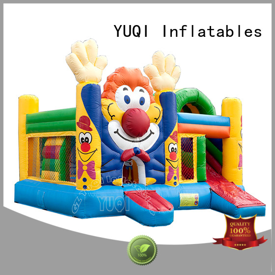 YUQI pirate jump and slide bouncer for sale supplier for schools