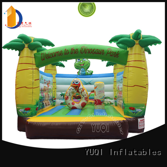 frozen castle made YUQI Brand inflatable bouncers