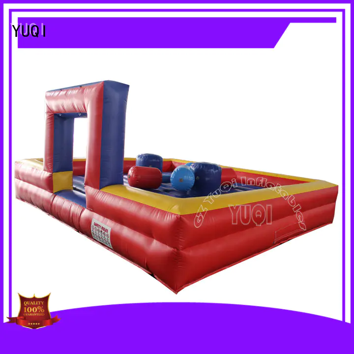 Latest inflatable soccer game pvc manufacturer for adult