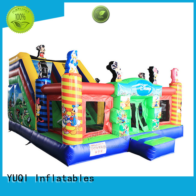 YUQI safety bounce house combo for sale supplier for festivals