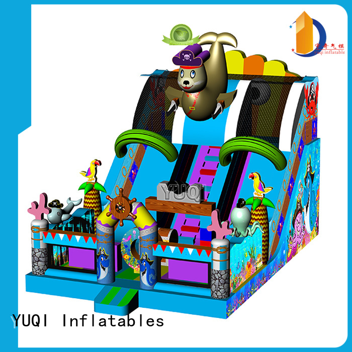 YUQI safety inflatable slip and slide series for carnivals